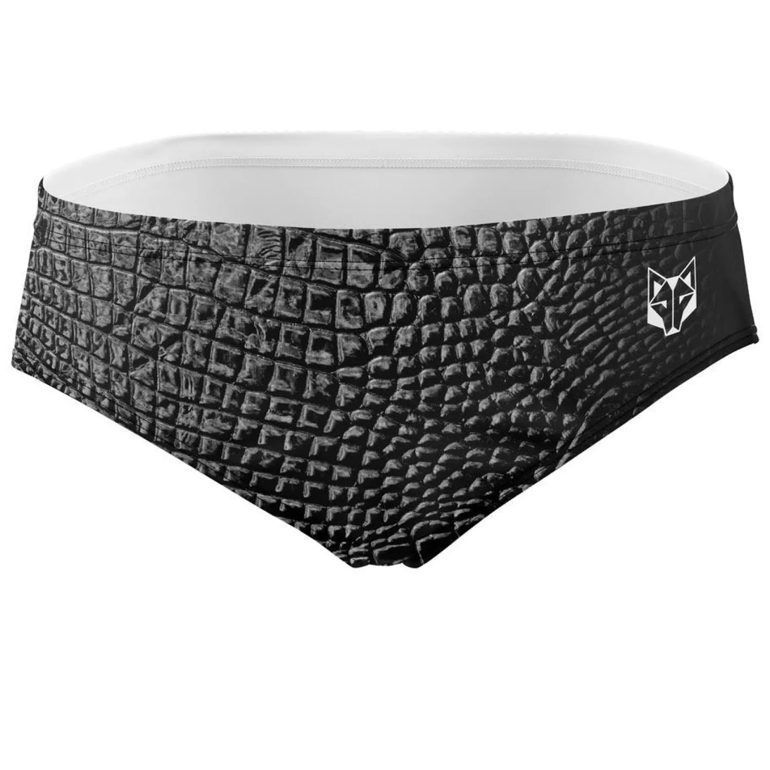 Cheap OTSO Men's Swimsuit Black Snake -