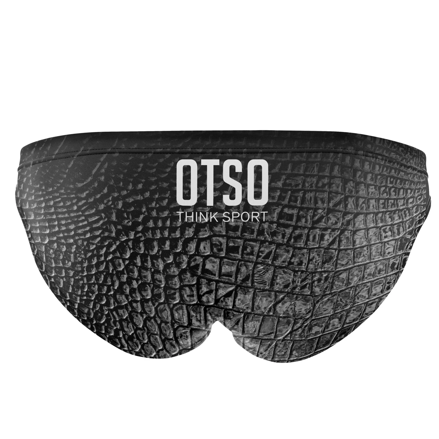 Cheap OTSO Men's Swimsuit Black Snake -