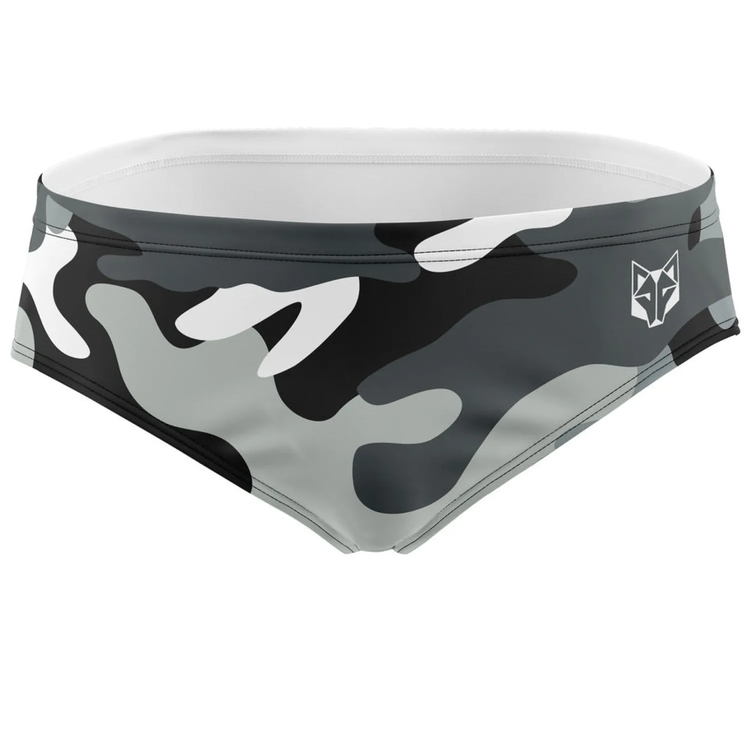 Cheap OTSO Men's Swimsuit Grey Camo -