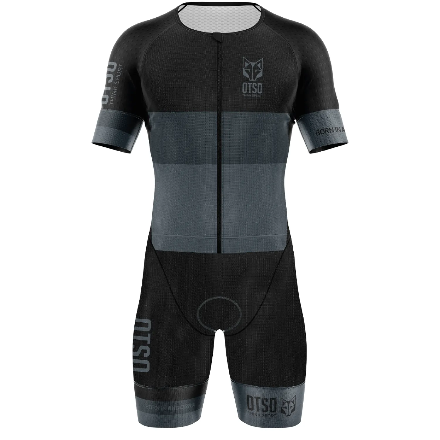 Clearance OTSO Mono de triatlón hombre - Black