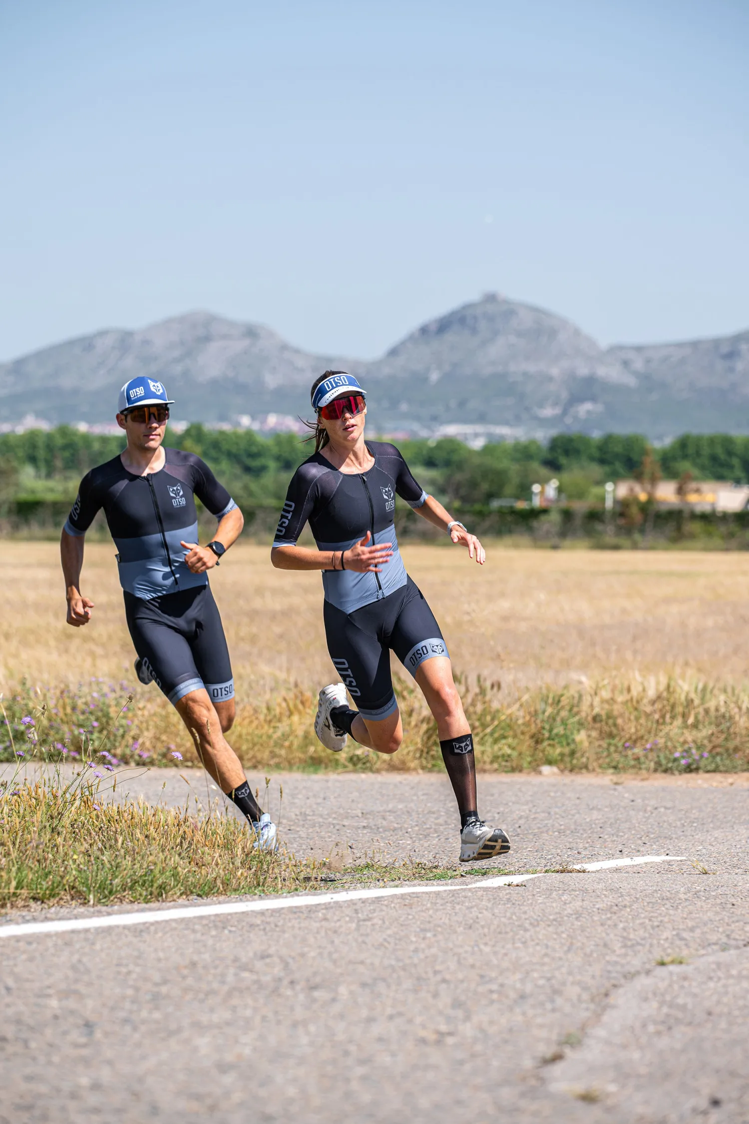 Clearance OTSO Mono de triatlón hombre - Black