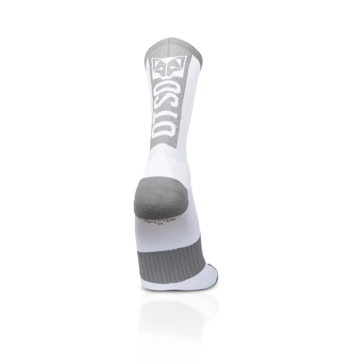 Shop OTSO Calcetines de Ciclismo Altos - Blanco y Gris
