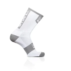 Shop OTSO Calcetines de Ciclismo Altos - Blanco y Gris