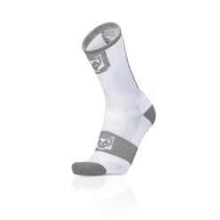 Shop OTSO Calcetines de Ciclismo Altos - Blanco y Gris