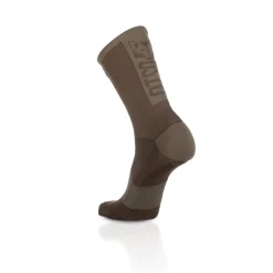 Cheap OTSO Calcetines de Ciclismo Altos - Marrón Café