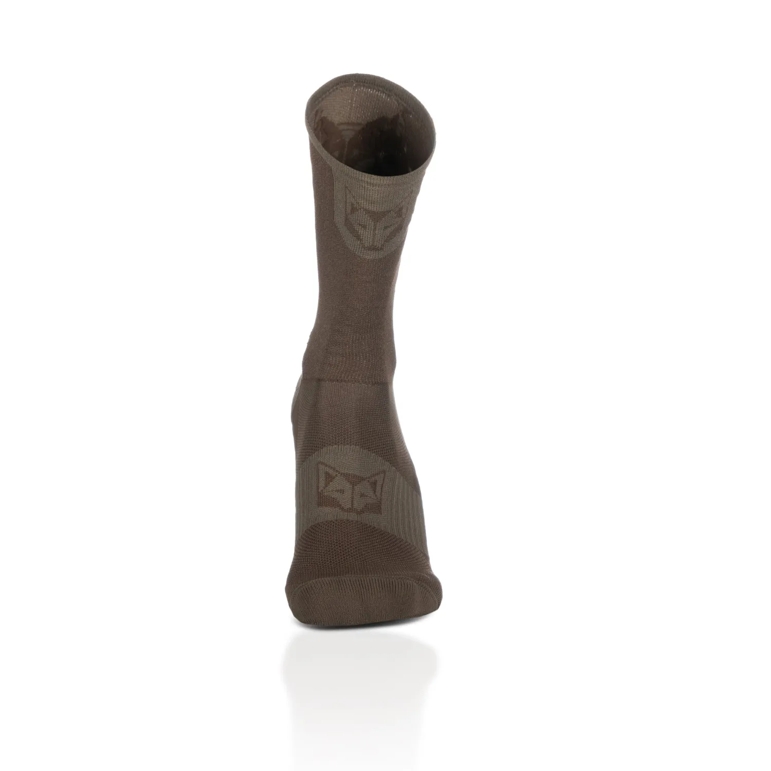 Cheap OTSO Calcetines de Ciclismo Altos - Marrón Café