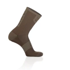 Cheap OTSO Calcetines de Ciclismo Altos - Marrón Café