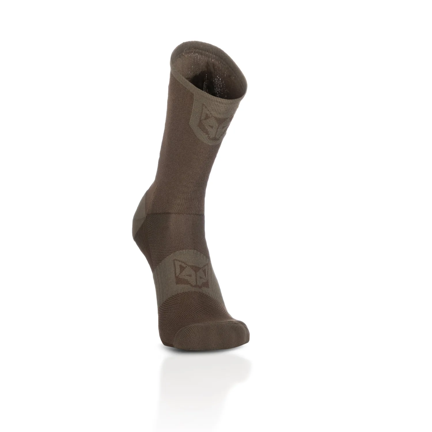 Cheap OTSO Calcetines de Ciclismo Altos - Marrón Café