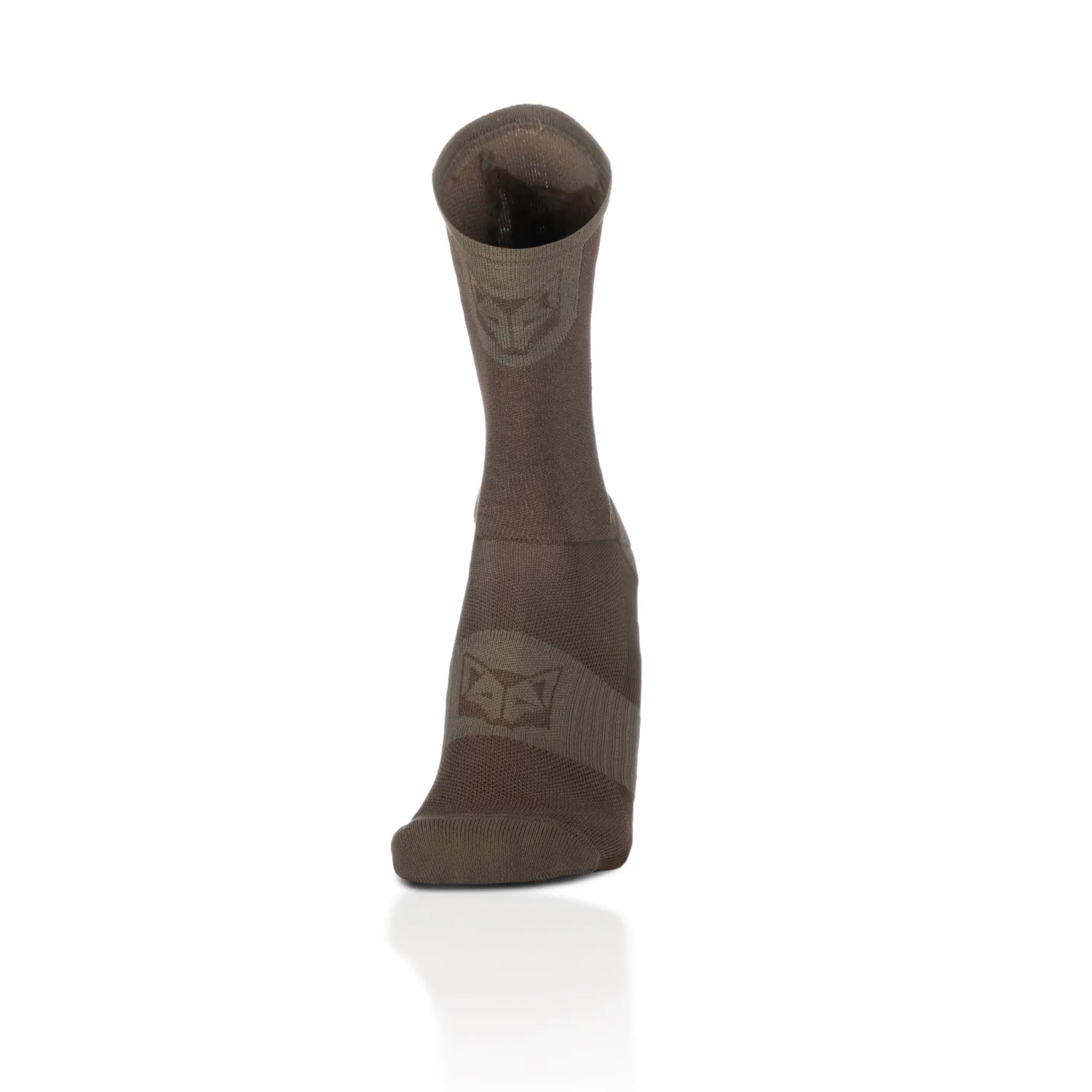 Cheap OTSO Calcetines de Ciclismo Altos - Marrón Café