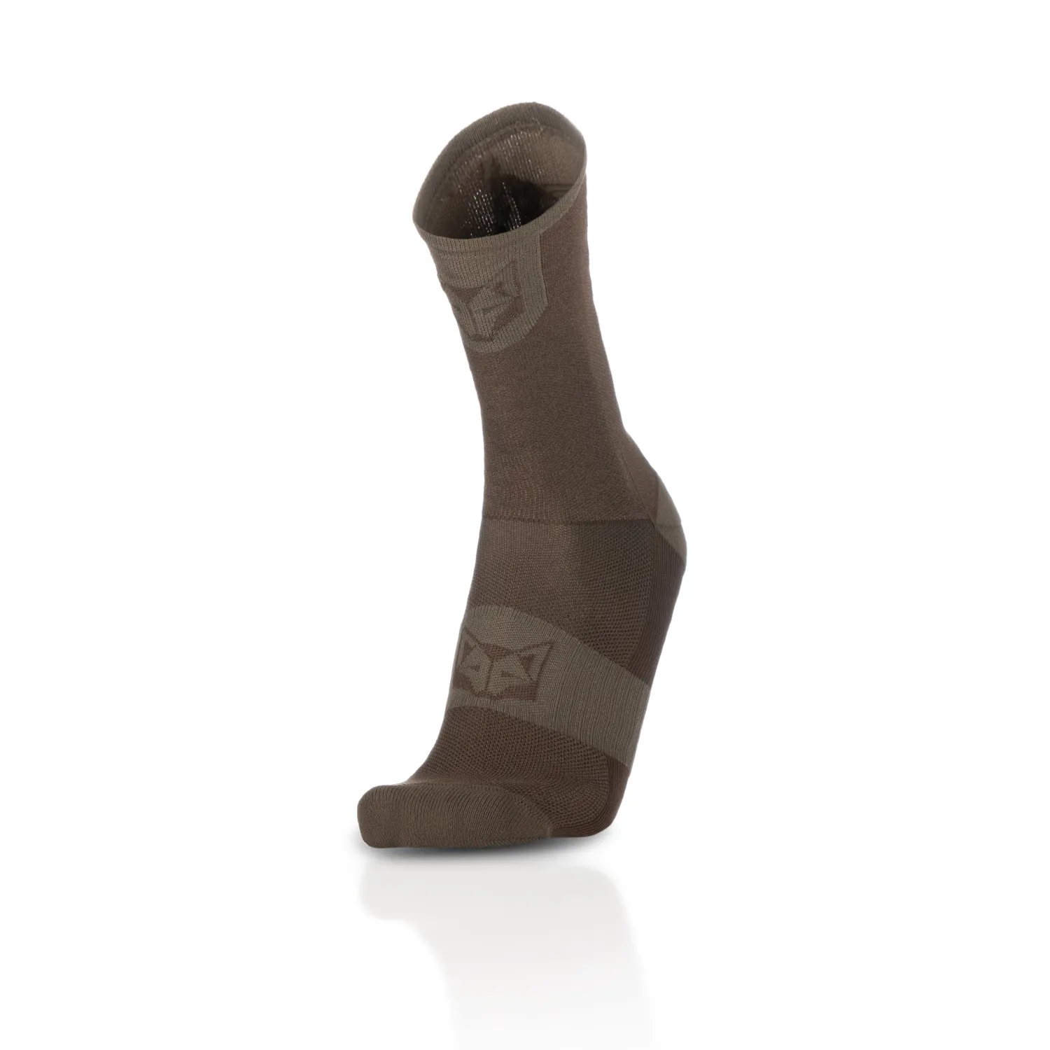 Cheap OTSO Calcetines de Ciclismo Altos - Marrón Café