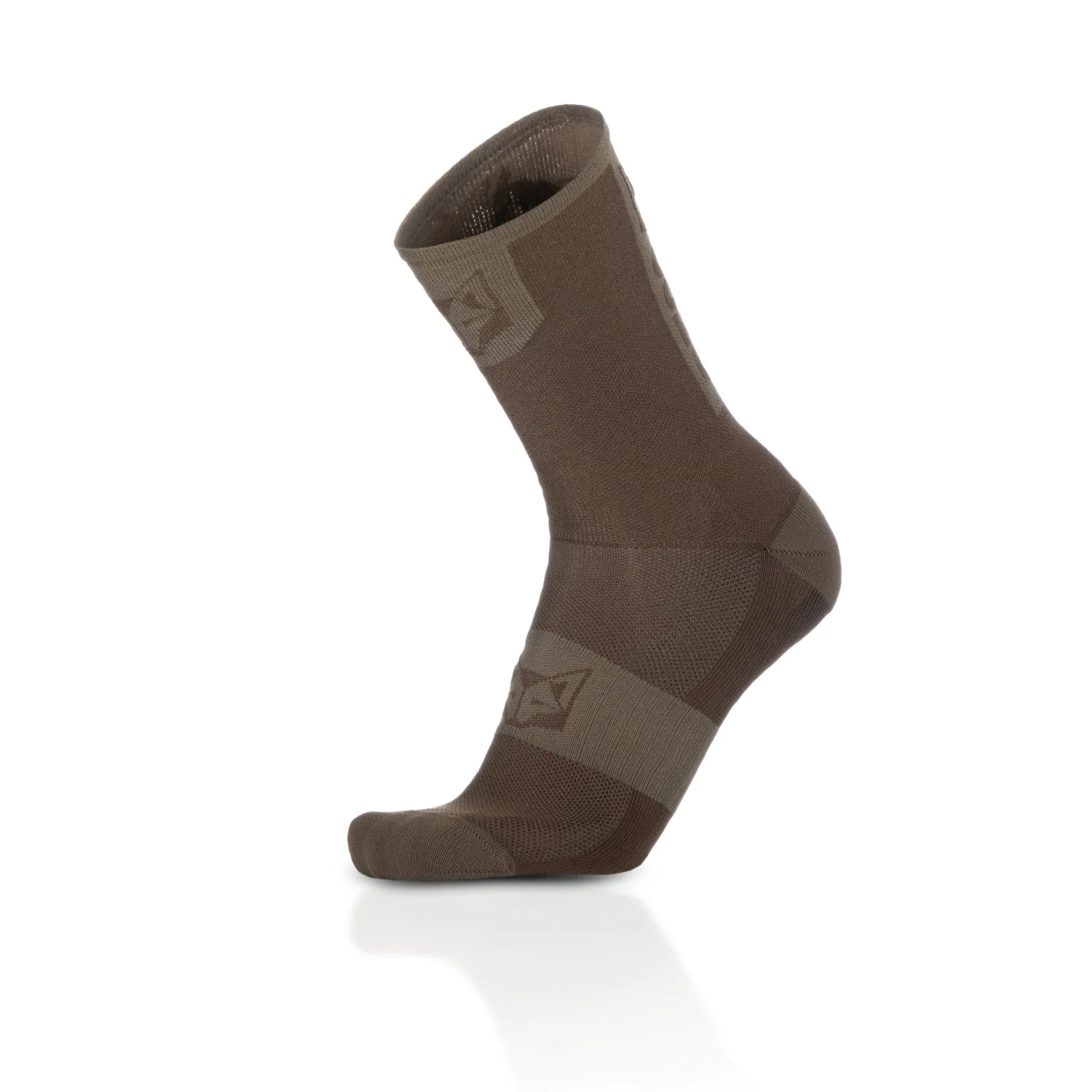 Cheap OTSO Calcetines de Ciclismo Altos - Marrón Café