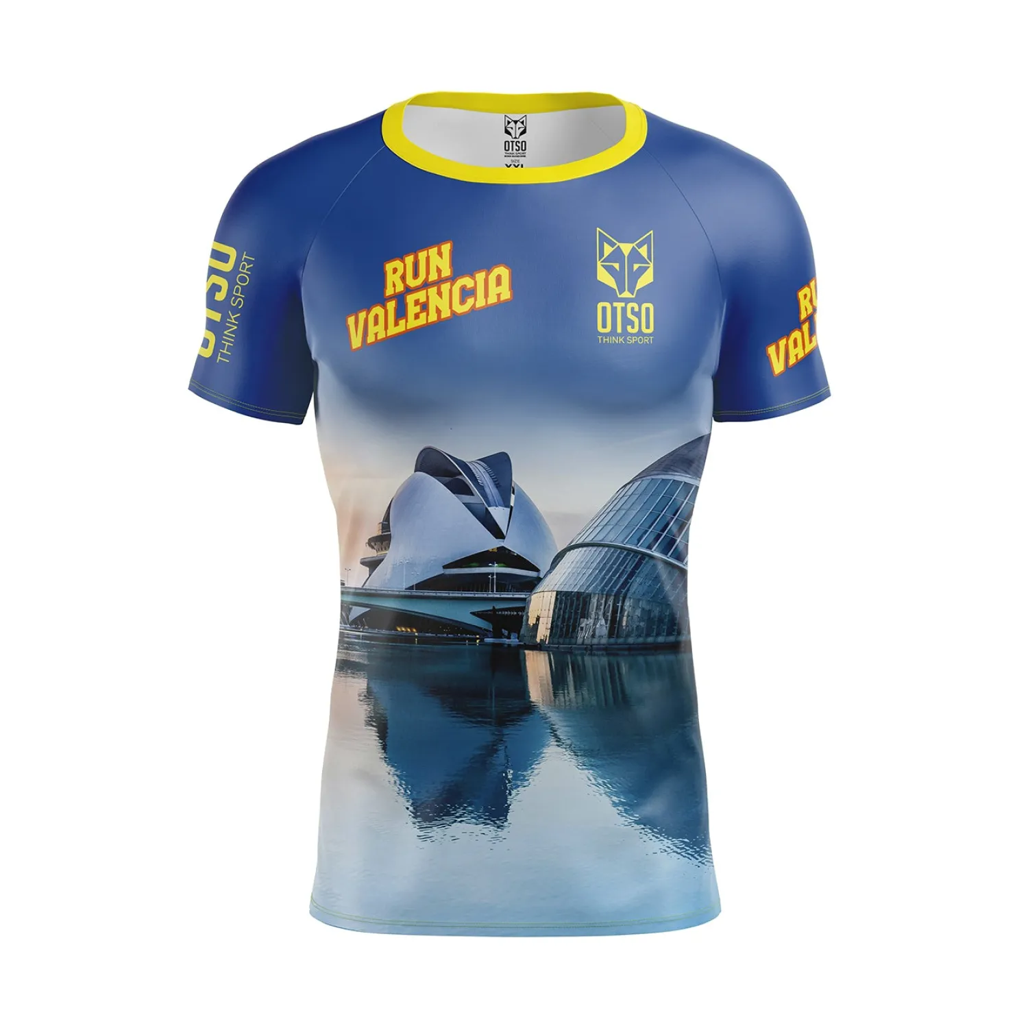 Hot OTSO Camiseta Técnica Running Hombre Manga Corta - Andorra