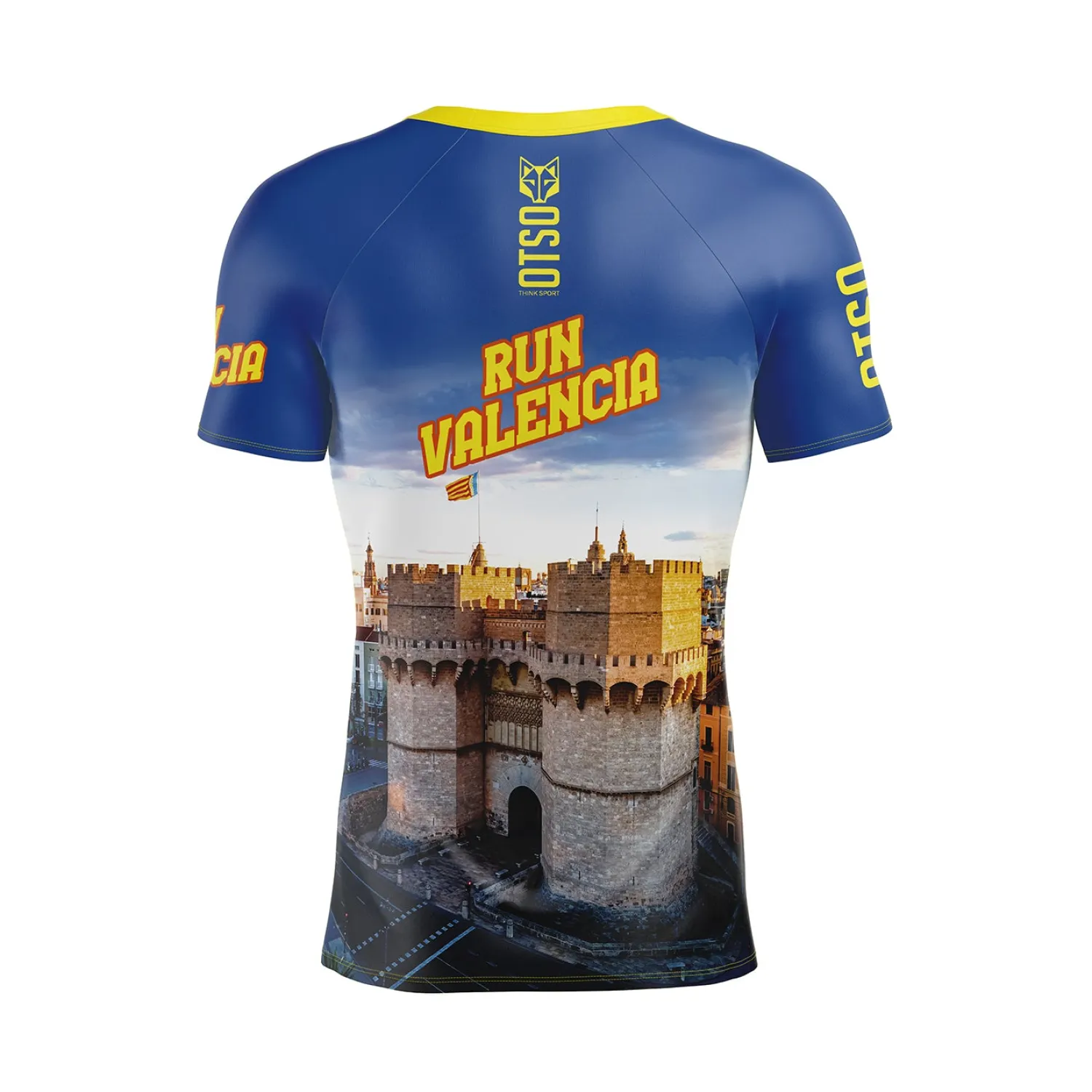 Hot OTSO Camiseta Técnica Running Hombre Manga Corta - Andorra