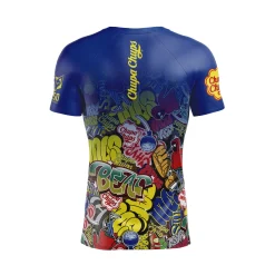 Hot OTSO Camiseta Técnica Running Hombre Manga Corta Chupa Chups Graffiti