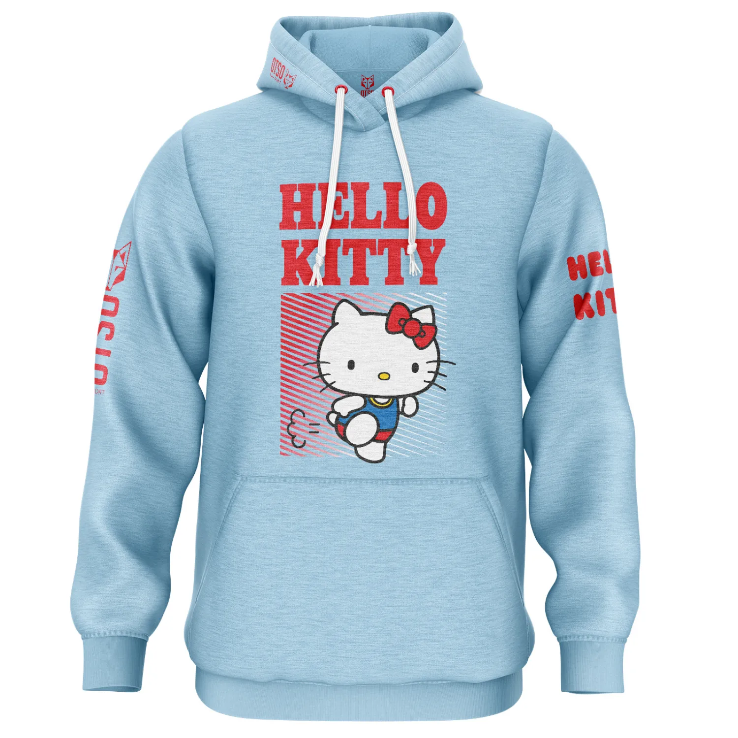 Clearance OTSO Sudadera - Hello Kitty Stripes