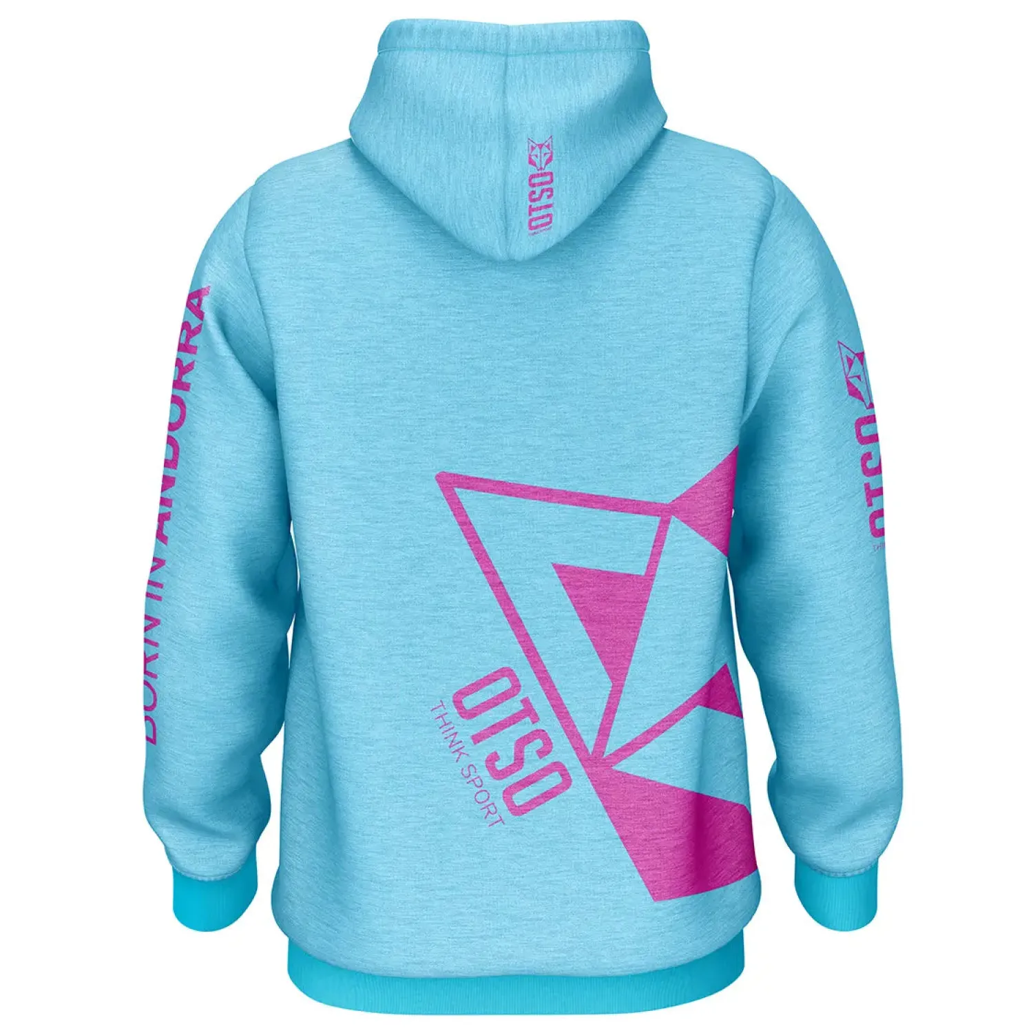 Best Sale OTSO Sudadera - Light Blue & Pink