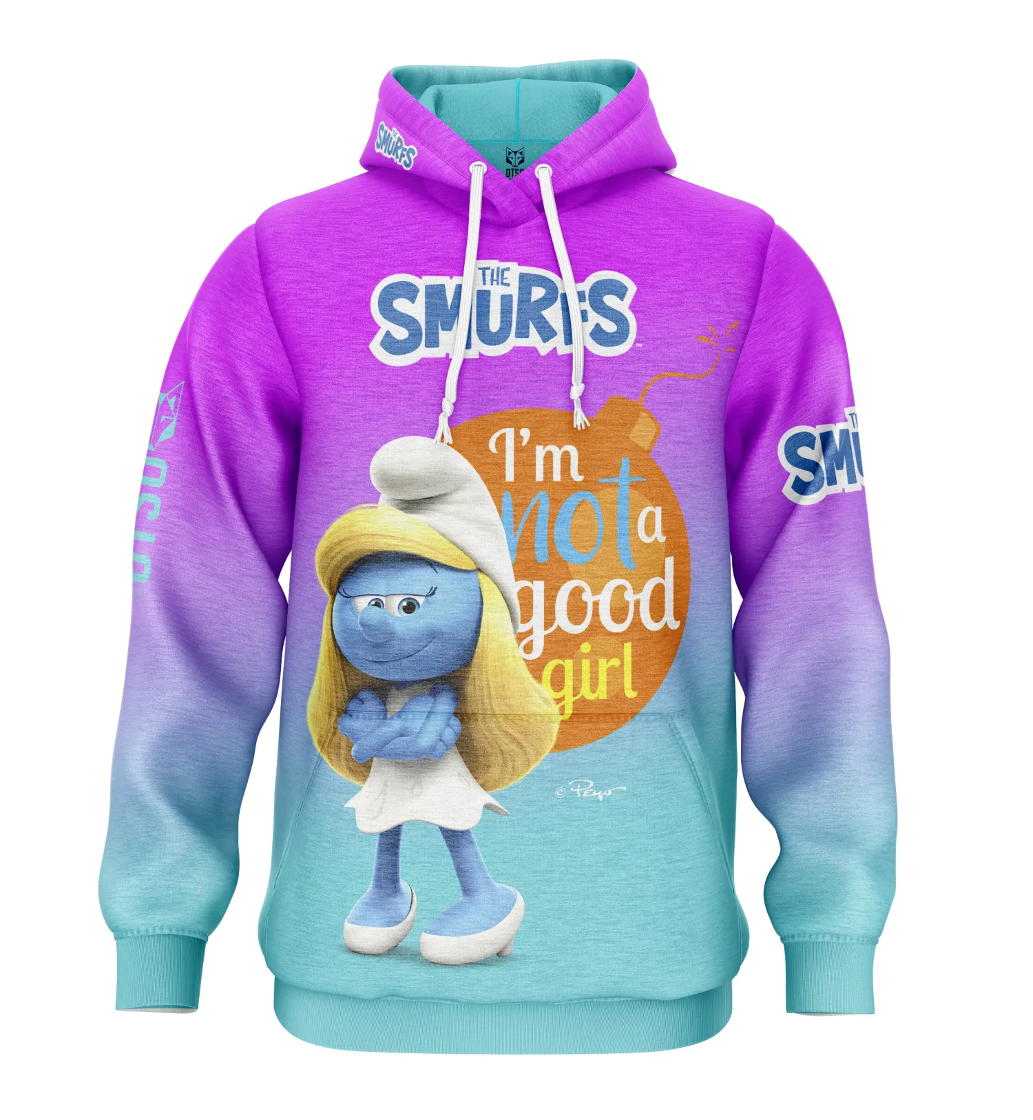 Cheap OTSO Sudadera - Smurf Have Fun