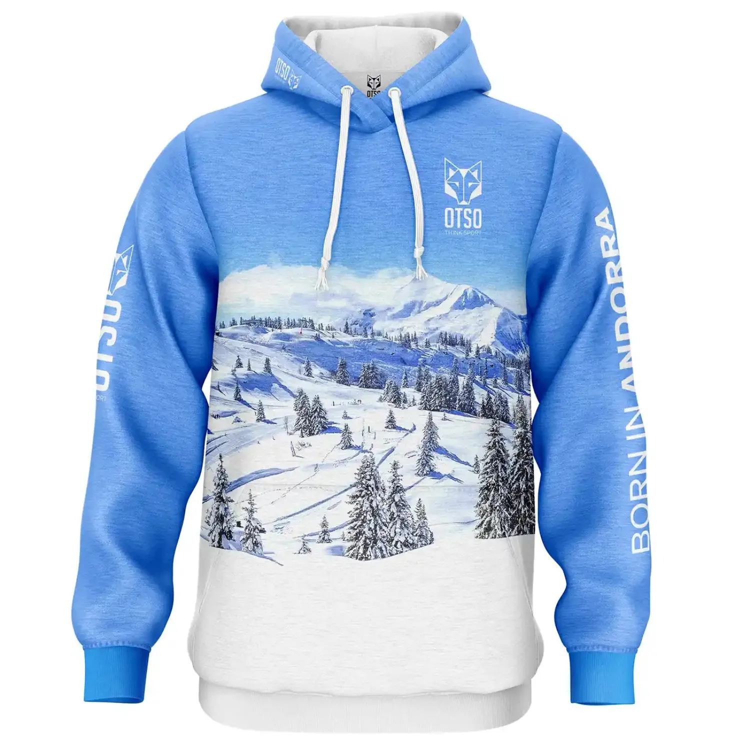 Cheap OTSO Sudadera - Snow Forest