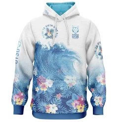 Fashion OTSO Sudadera - Swim Bike Run Wave