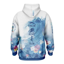 Fashion OTSO Sudadera - Swim Bike Run Wave