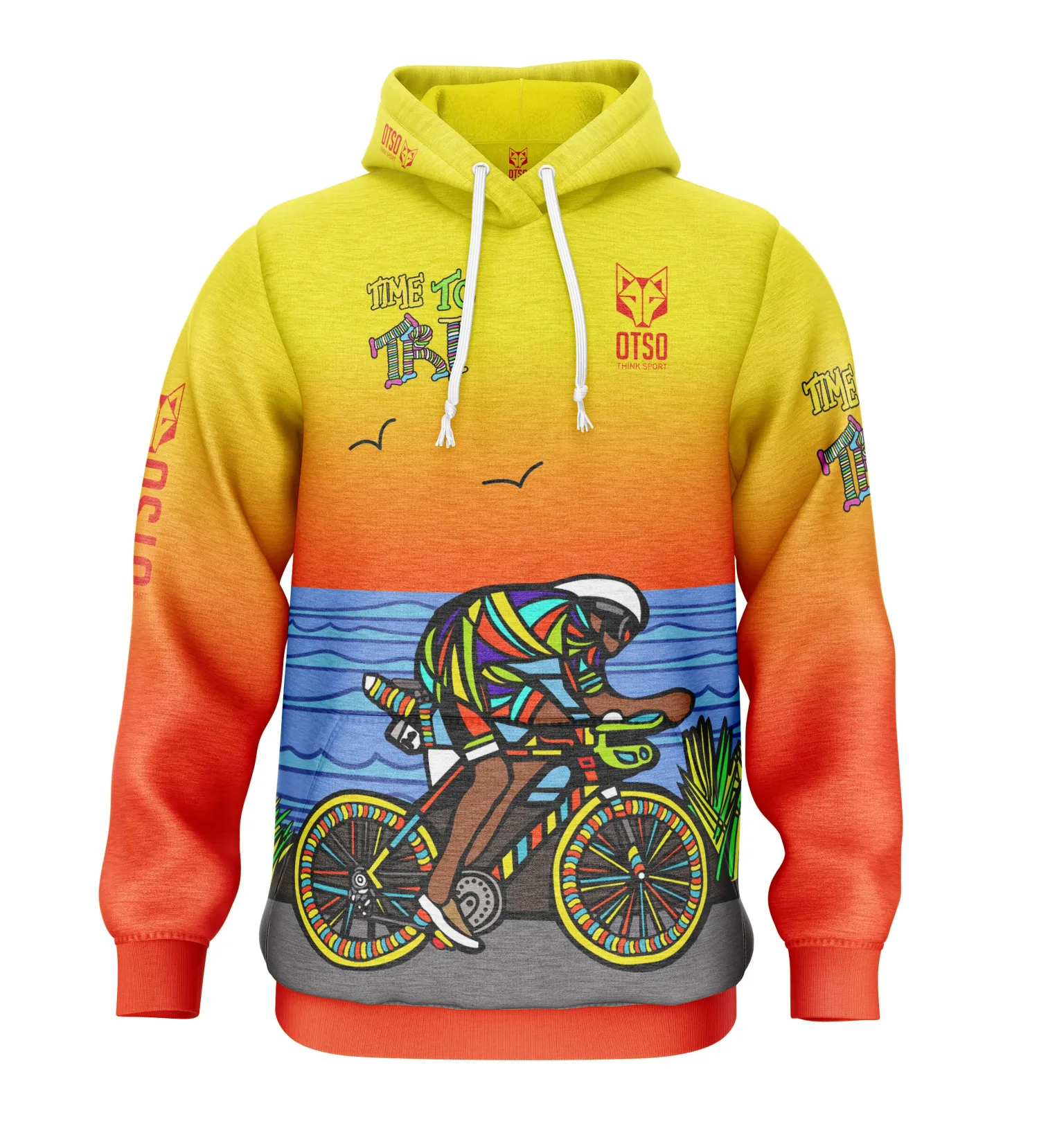 Sale OTSO Sudadera - Time to tri Man Bike