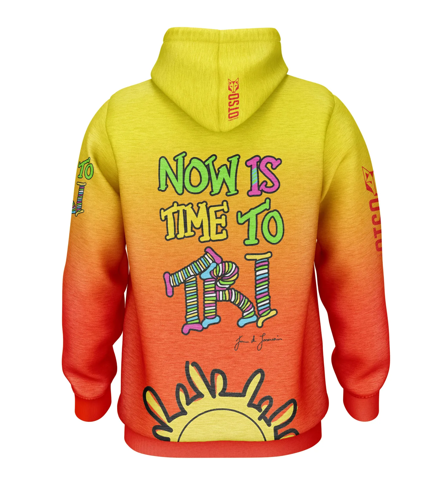 Sale OTSO Sudadera - Time to tri Man Bike