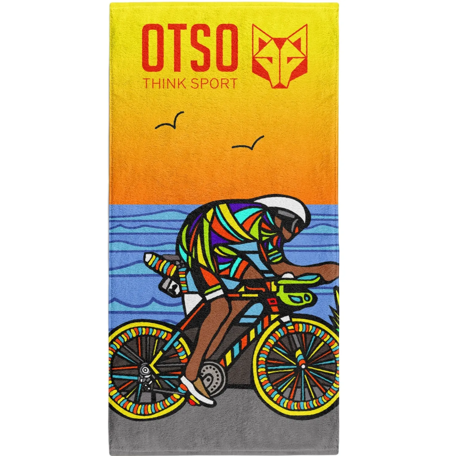 Discount OTSO Toalla de microfibra - Time To Tri Bike hombre