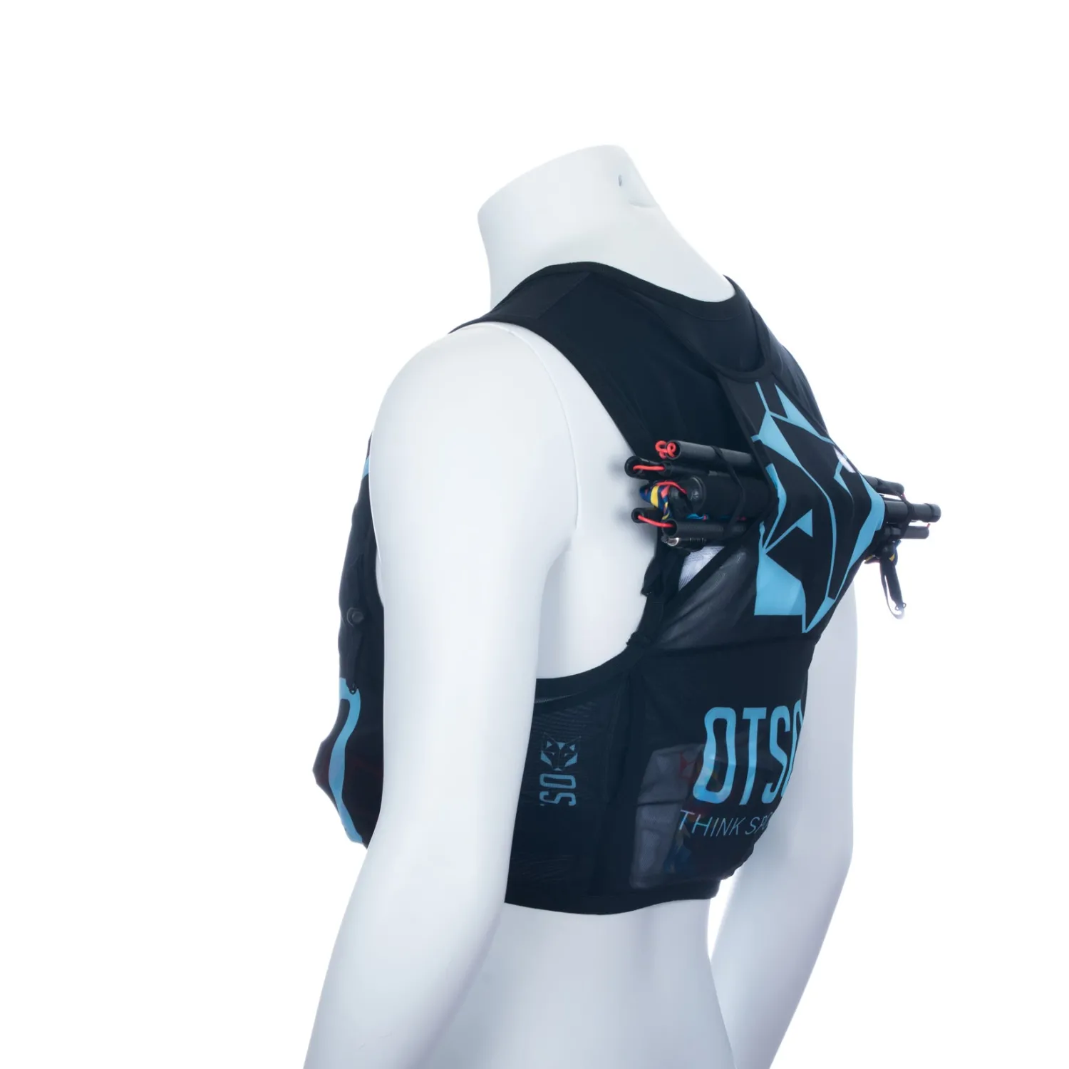 Fashion OTSO Trail running backpack - Black & Turquoise