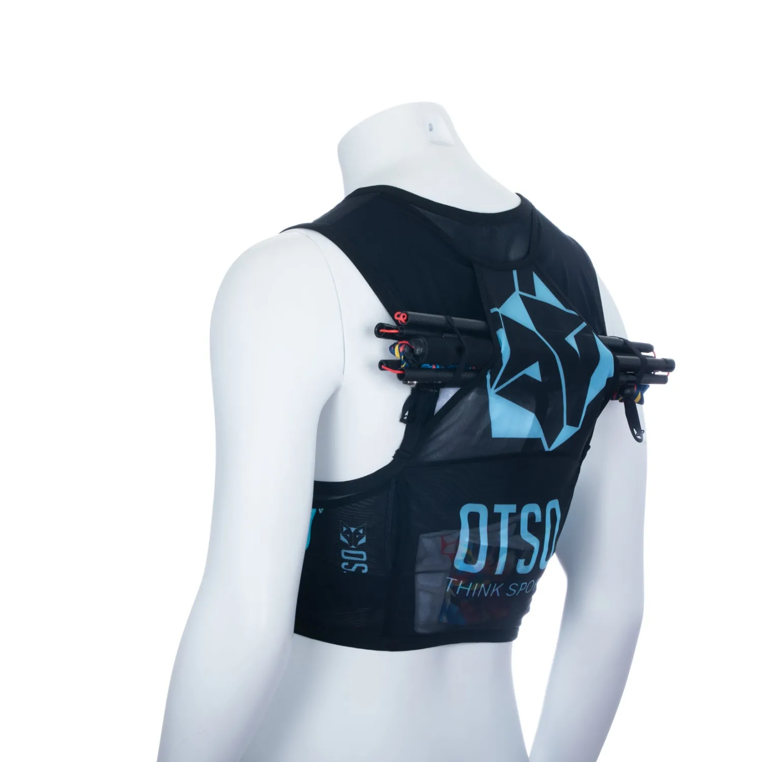 Fashion OTSO Trail running backpack - Black & Turquoise