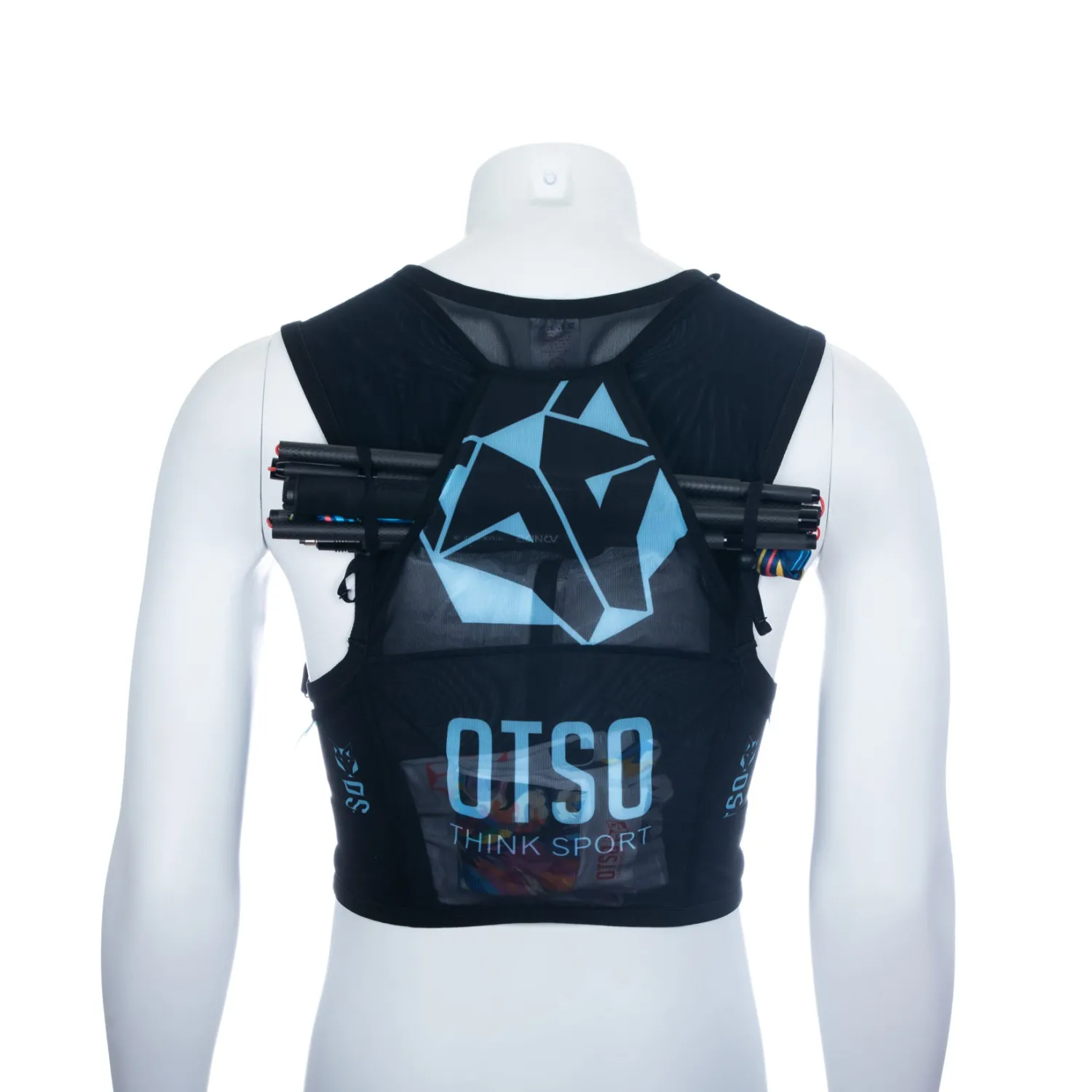 Fashion OTSO Trail running backpack - Black & Turquoise