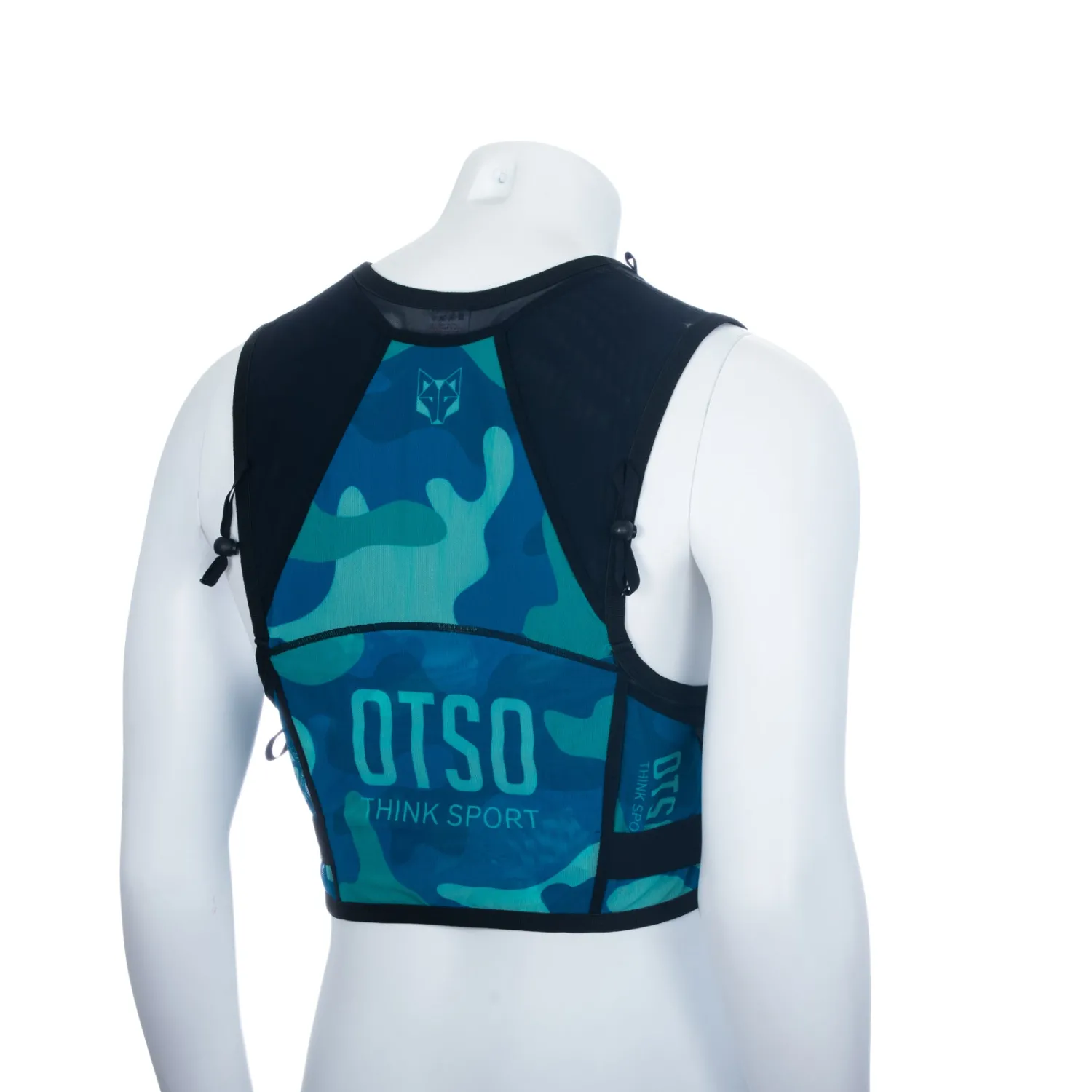 Store OTSO Trail running backpack - Camo Blue
