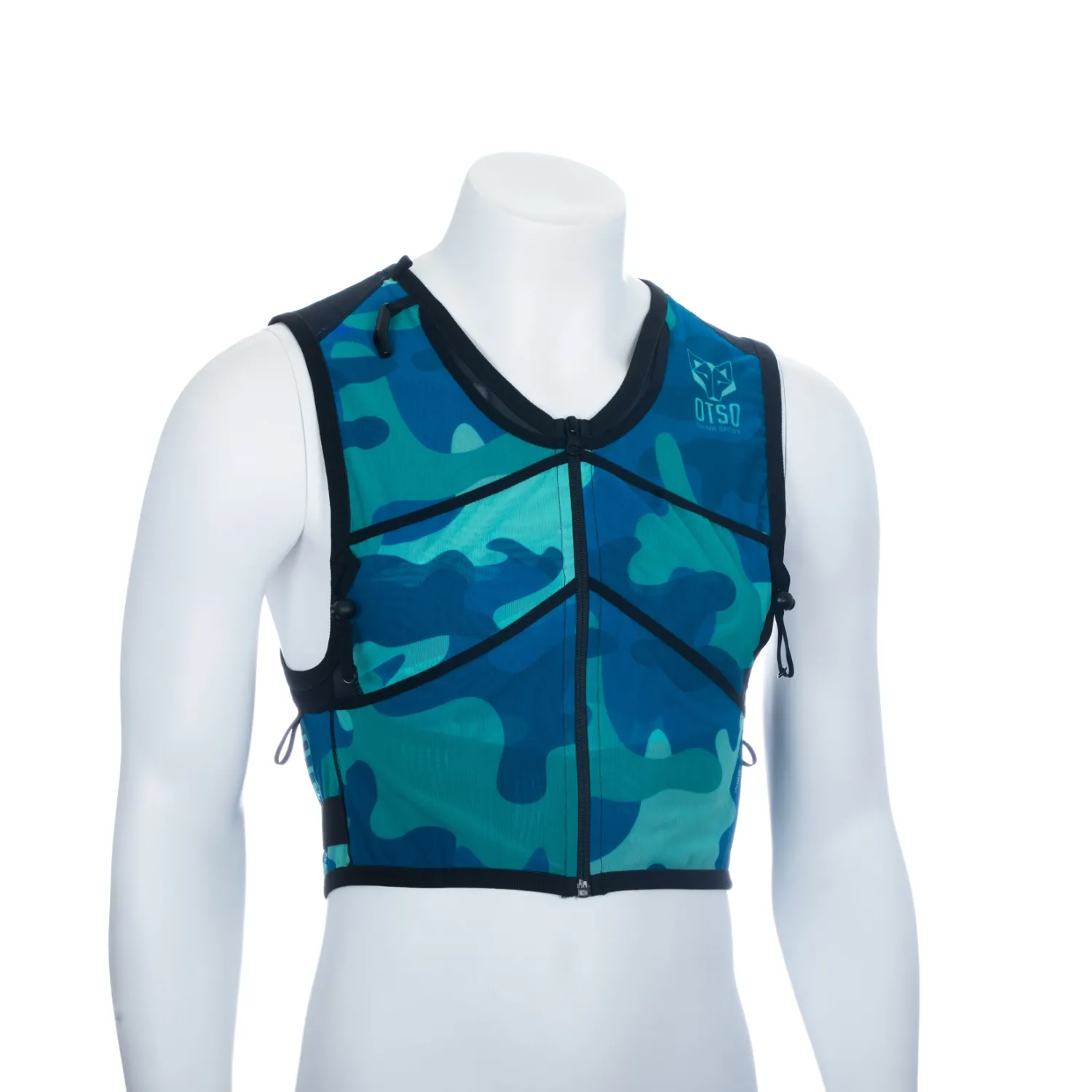 Store OTSO Trail running backpack - Camo Blue