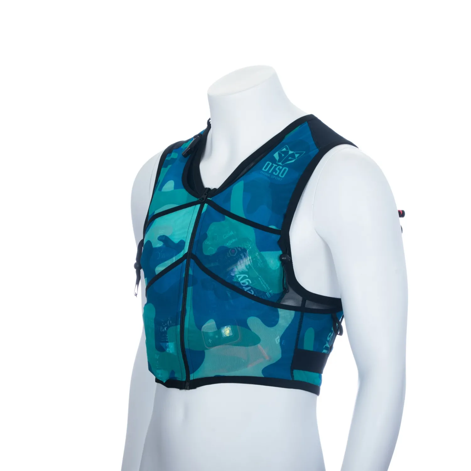 Store OTSO Trail running backpack - Camo Blue