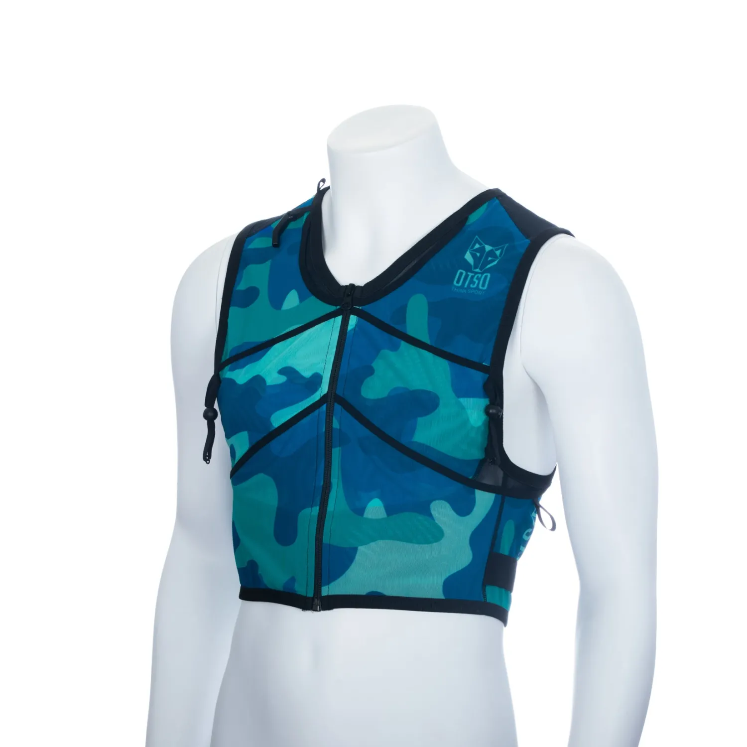 Store OTSO Trail running backpack - Camo Blue