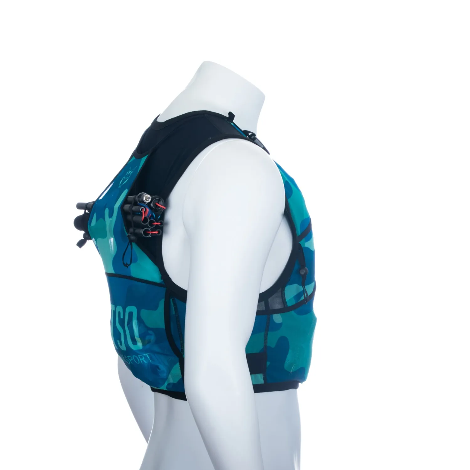 Store OTSO Trail running backpack - Camo Blue