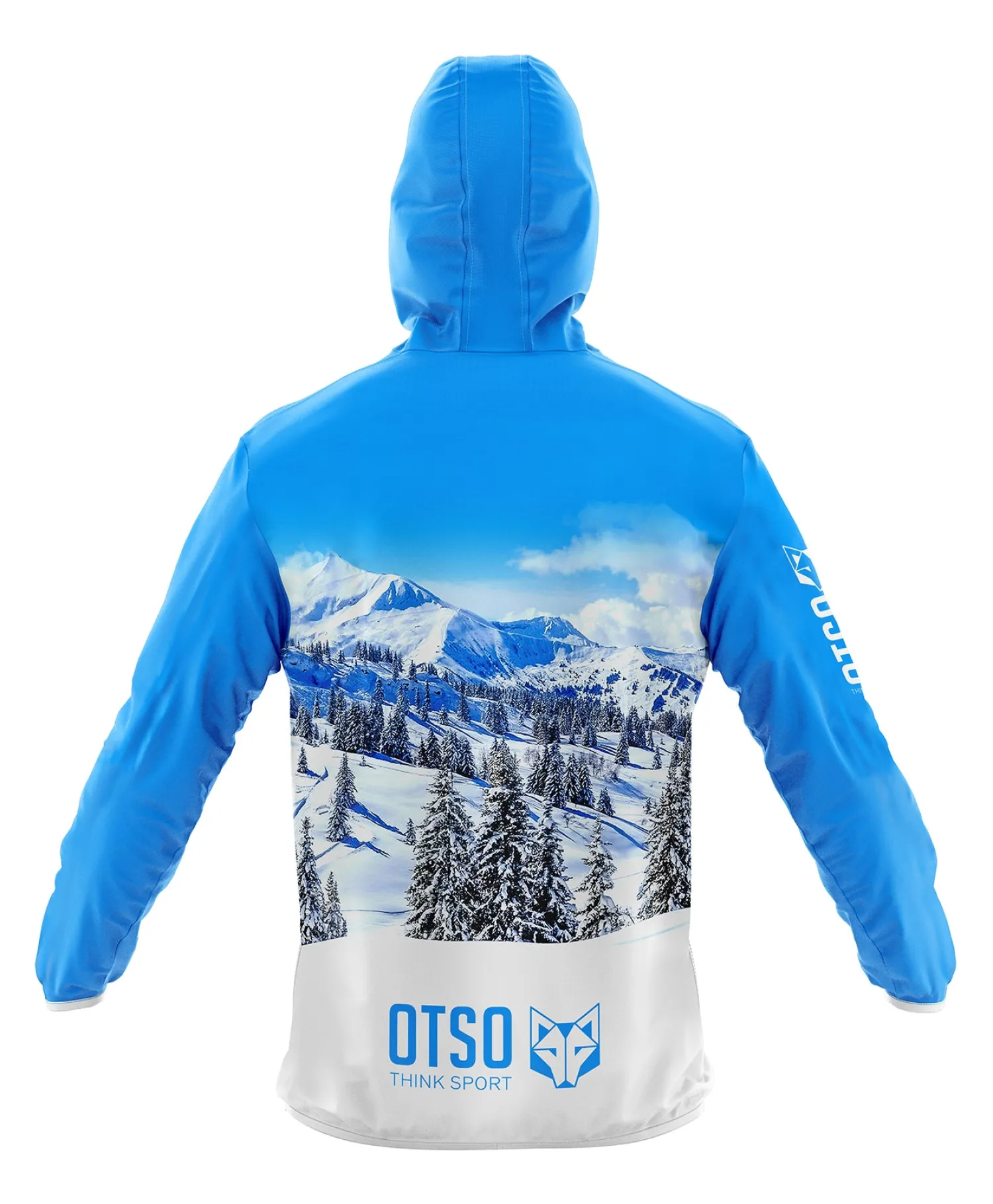 Cheap OTSO Unisex Running Jacket - Snow Forest