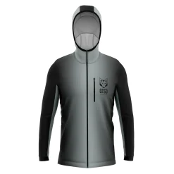 Best Sale OTSO Unisex sport hoodie - Black & Grey