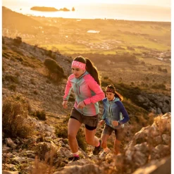 Online OTSO Unisex sport hoodie - Fluo Pink & Light Blue