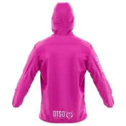 Cheap OTSO Waterproof Jacket - Fluo Pink & White