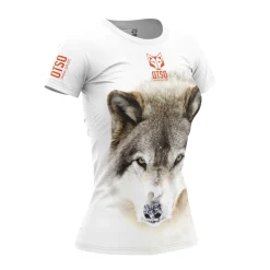 Best Sale OTSO Women's Short Sleeve Shirt Wolf -