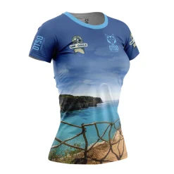 Best Sale OTSO Women's Short Sleeve Shirt Menorca CDC Macarella -