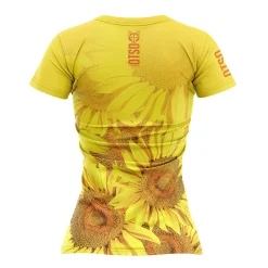 Cheap OTSO Women's Short Sleeve Shirt Sunflower -