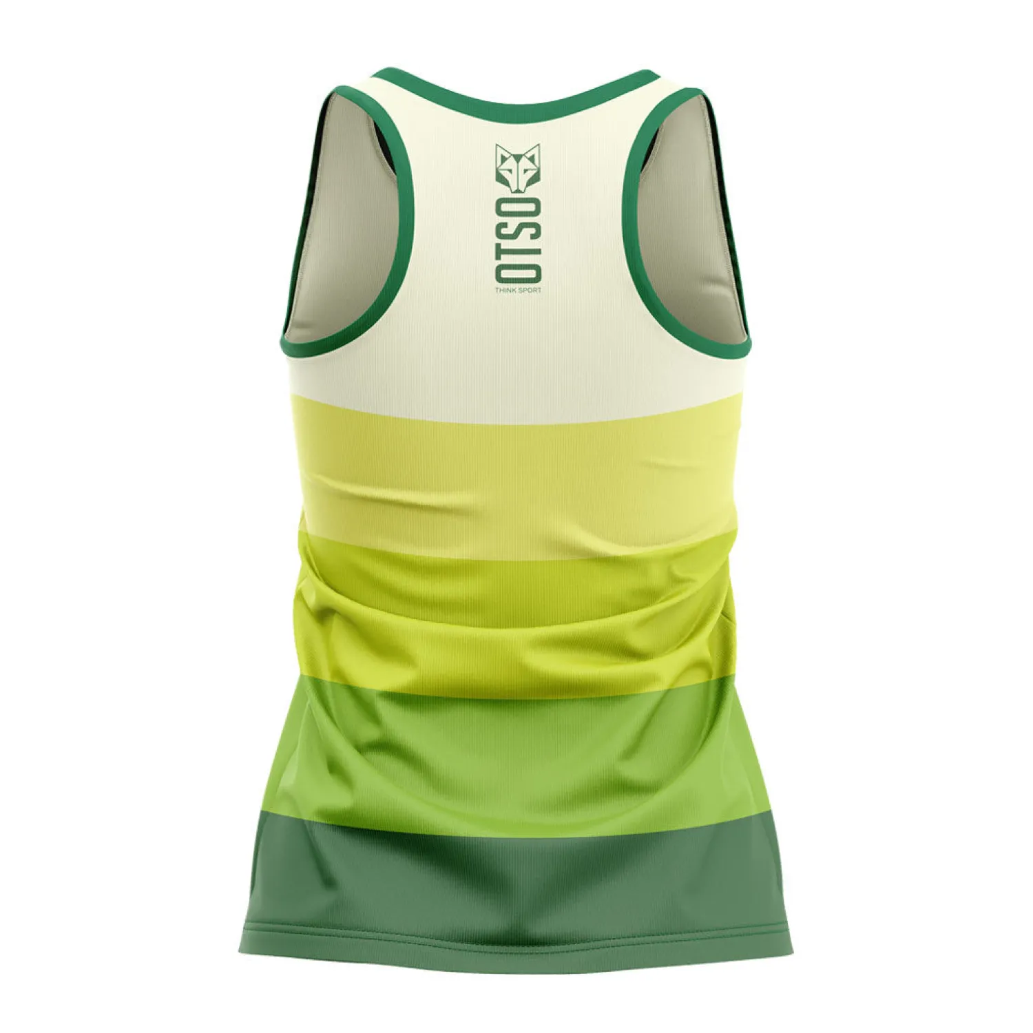 Clearance OTSO Women's Singlet Green -