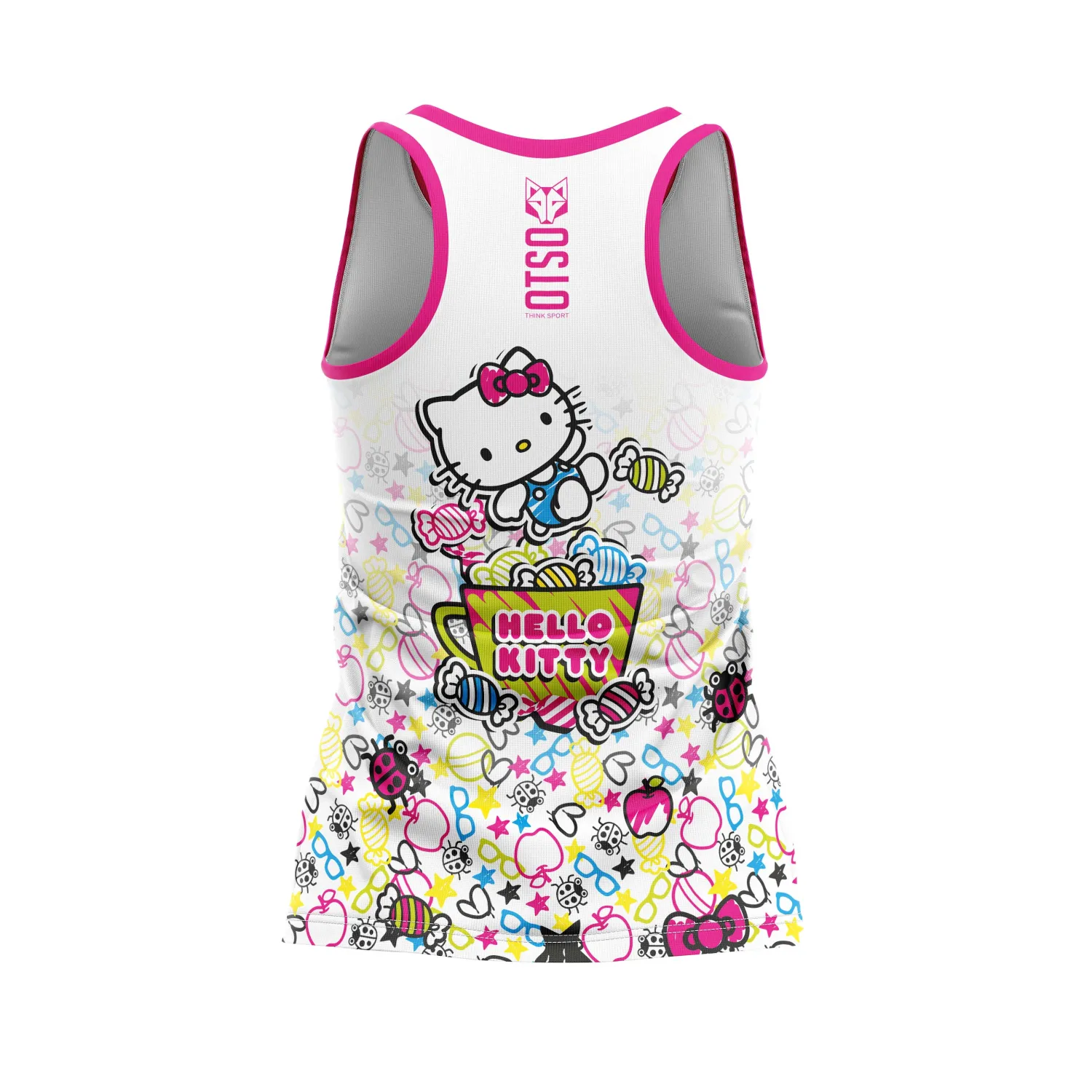 Outlet OTSO Women's Singlet Hello Kitty Sweet -