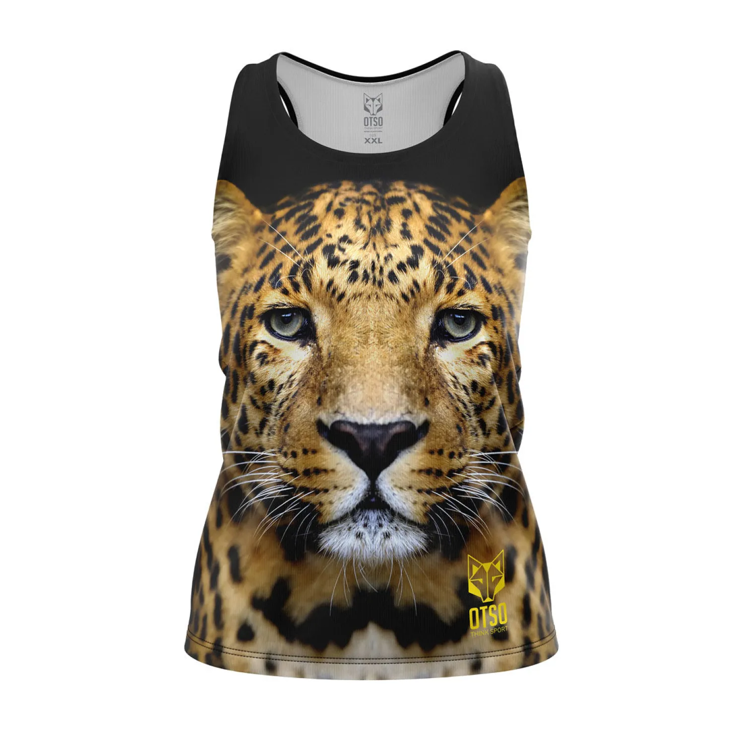Best Sale OTSO Women's Singlet Leopard -